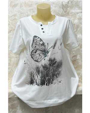 ЖЕНСКАЯ ФУТБОЛКА В РАЗМЕР