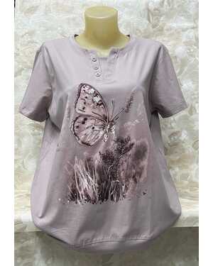 ЖЕНСКАЯ ФУТБОЛКА В РАЗМЕР