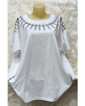 ЖЕНСКАЯ ФУТБОЛКА В РАЗМЕР