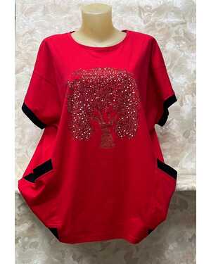 ЖЕНСКАЯ ФУТБОЛКА В РАЗМЕР