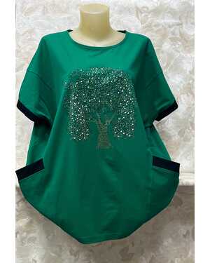 ЖЕНСКАЯ ФУТБОЛКА В РАЗМЕР