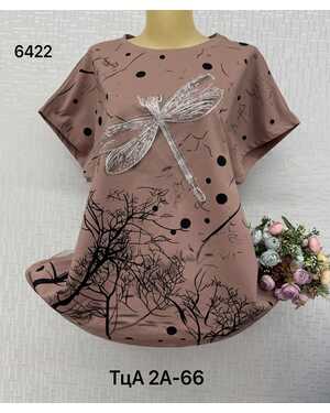 ЖЕНСКАЯ ФУТБОЛКА Размер единый 48/56