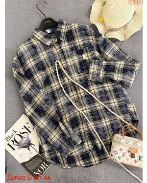 Женская рубашка Ткань: 90% хлопок + 10% полиэстер размер единый: (42/52)