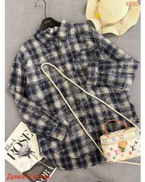 Женская рубашка Ткань: 90% хлопок + 10% полиэстер размер единый: (42/52)