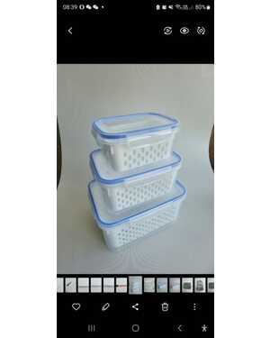 Набор контейнеров с дуршлагами