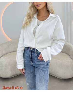 Женская рубашка с топик размер единый: (42/48)