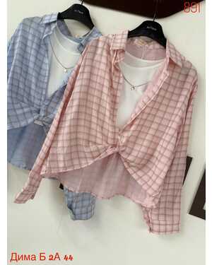Женская рубашка с топик размер единый: (42/48)