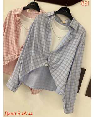 Женская рубашка с топик размер единый: (42/48)