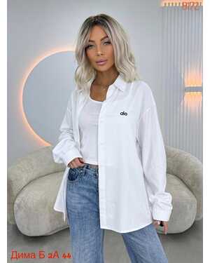 Женская рубашка с топик размер единый: (42/48)
