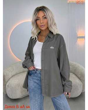 Женская рубашка с топик размер единый: (42/48)