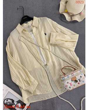 Женская Рубашка с топиком размер единый: (42/50)