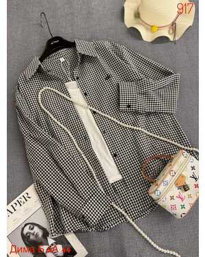 Женская Рубашка с топиком размер единый: (42/50)