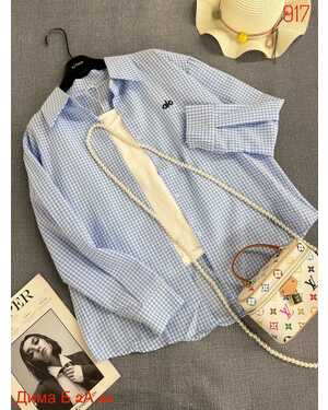 Женская Рубашка с топиком размер единый: (42/50)