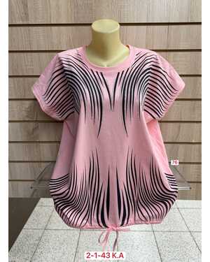 Женская футболка Состав Состав 95% COTTON, 5% SPANDEX Размер единый 54-58