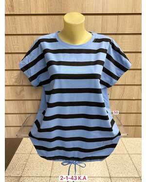 Женская футболка Состав Состав 95% COTTON, 5% SPANDEX Размер единый 54-58