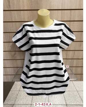 Женская футболка Состав Состав 95% COTTON, 5% SPANDEX Размер единый 54-58