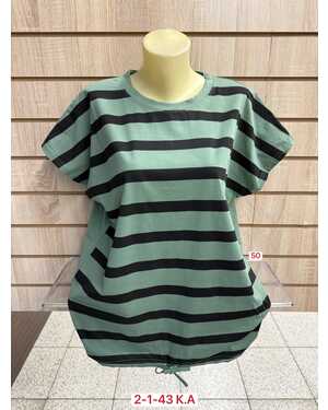 Женская футболка Состав Состав 95% COTTON, 5% SPANDEX Размер единый 54-58