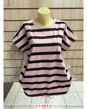 Женская футболка Состав Состав 95% COTTON, 5% SPANDEX Размер единый 54-58