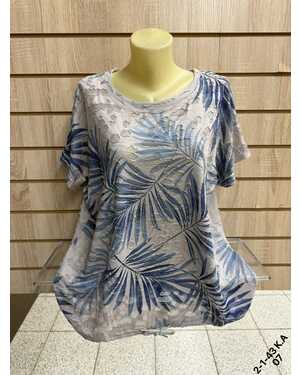 Женская футболка ткань хлопок Раз: 2XL(54) - 3XL(56) - 4XL(58) - 5XL(60)