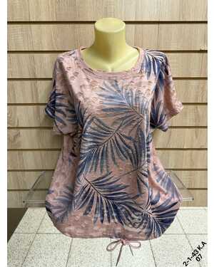 Женская футболка ткань хлопок Раз: 2XL(54) - 3XL(56) - 4XL(58) - 5XL(60)