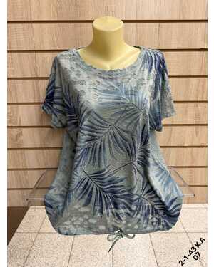 Женская футболка ткань хлопок Раз: 2XL(54) - 3XL(56) - 4XL(58) - 5XL(60)