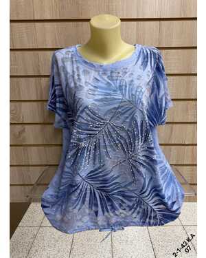 Женская футболка ткань хлопок Раз: 2XL(54) - 3XL(56) - 4XL(58) - 5XL(60)