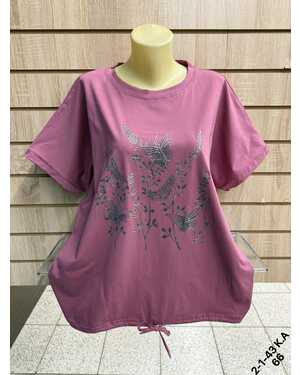 Женская футболка Состав 95% COTTON, 5% POLYESTER Раз: 58-62 (ЕДИНЫЙ)