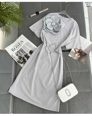 ЖЕНСКОЕ ПЛАТЬЕ Цветок Съемный ФАБРИЧНОЕ КАЧЕСТВО РАЗМЕР ЕДИНЫЙ 42-50