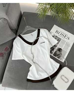 ЖЕНСКАЯ ФУТБОЛКА ФАБРИЧНОЕ КАЧЕСТВО РАЗМЕР ЕДИНЫЙ 42-48