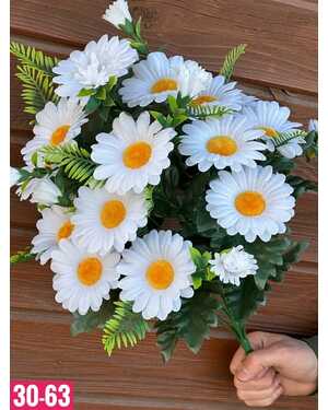 Искусственные цветы упаковка 10 шт Размер 1 букет: 14 голов , 58 см