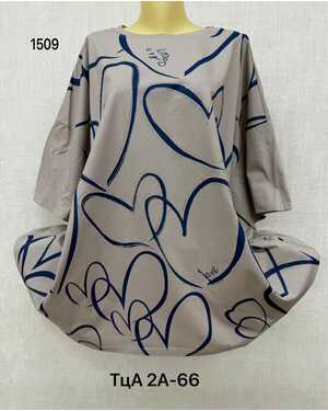 Женская Футболка, хлопок разные цвета Единый Размер 70/78