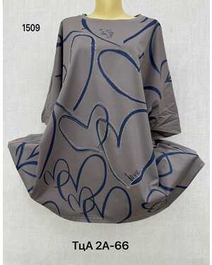 Женская Футболка, хлопок разные цвета Единый Размер 70/78