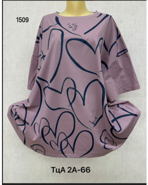 Женская Футболка, хлопок разные цвета Единый Размер 70/78