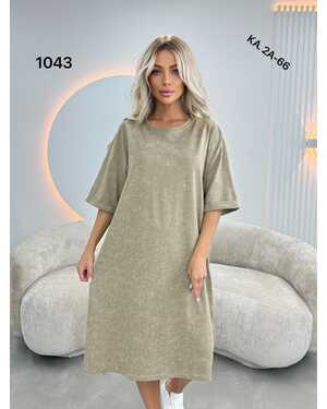 Женская Туника, хлопок Размеры ЕДИНЫЙ (48-56) Длина 90см