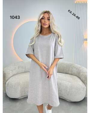 Женская Туника, хлопок Размеры ЕДИНЫЙ (48-56) Длина 90см