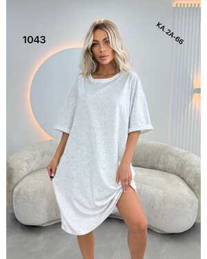 Женская Туника, хлопок Размеры ЕДИНЫЙ (48-56) Длина 90см