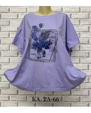 Женская Футболка, хлопок Размеры ЕДИНЫЙ (60-68)