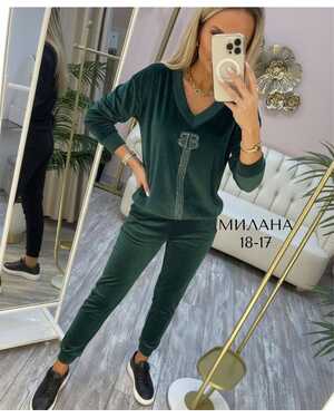 Женский костюм Ткань: бамбук Цвет без выбора