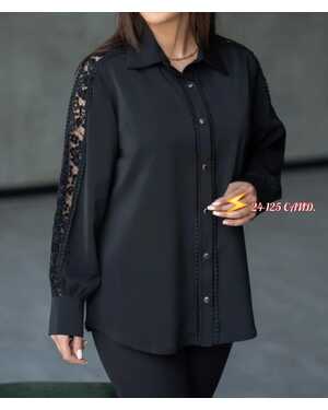 Женская Рубашка Блузка Ткань лайт