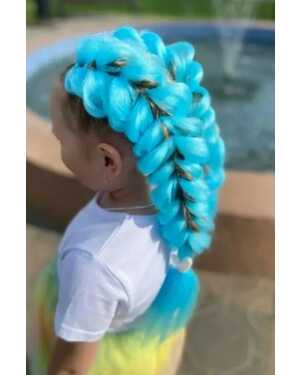 Канекалон однотонный