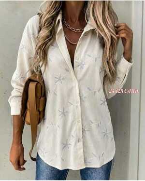 Женская Рубашка Фабричный Китай Ткань: очень мягкая Цвета без выбора