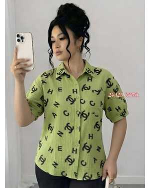 Женская Рубашка из мягкой ткани ХБ фабричный китай