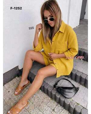 Женский костюм Ткань Муслин