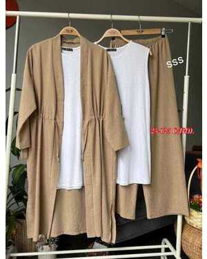 Женский костюм тройка Ткань - СИНГАПУР