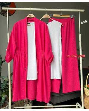 Женский костюм тройка Ткань - СИНГАПУР