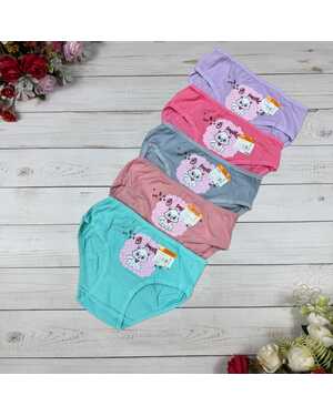 Набор трусов для детей, хлопок Nicoletta Состав : Хлопок 95%, Эластан 5% Размер: 2(2-3 года), 3(4-5 лет), 4(6-7 лет) Страна Турция