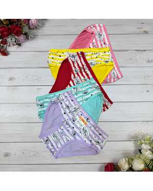 Набор трусов для детей, хлопок Nicoletta Состав : Хлопок 95%, Эластан 5% Размер: 2(2-3 года), 3(4-5 лет), 4(6-7 лет) Страна Турция