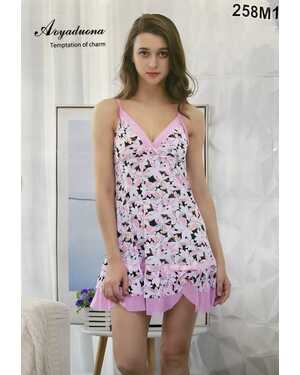 Пижама комплект Платье + Трусики - Ткань вискоза Размер (единый) 42-44-46