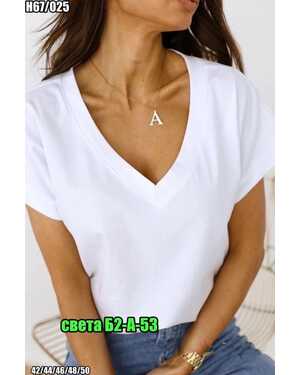 ЖЕНСКАЯ ФУТБОЛКА ТКАНЬ ХЛОПОК