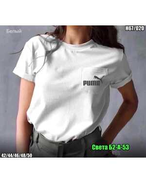 ЖЕНСКАЯ ФУТБОЛКА ТКАНЬ ХЛОПОК